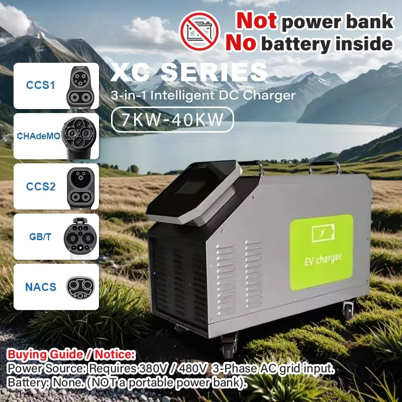 Estación de Carga Portátil par - Portable Dc Fast Charger 20Kw Ccs2 reseña y precio